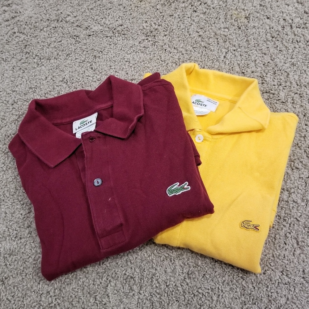 Men's Lacoste Shirts (2 for $15)